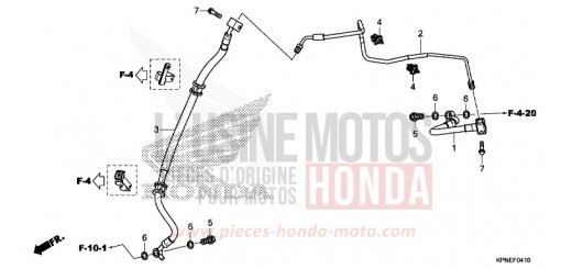 TUYAU DE FREIN (GLR1251WHH) GLR1251WHH de 2017
